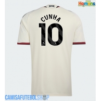 Camisa de time de futebol Manchester United Matheus Cunha #10 Replicas 3º Equipamento 2026-27 Manga Curta